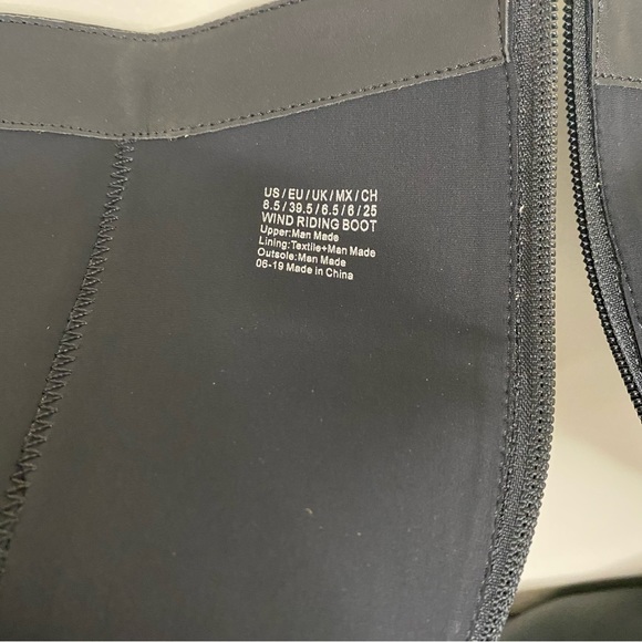 Kenneth Cole Reaction Wind Riding Black Boots Women’s Size 8(1/2) - Picture 12 of 17